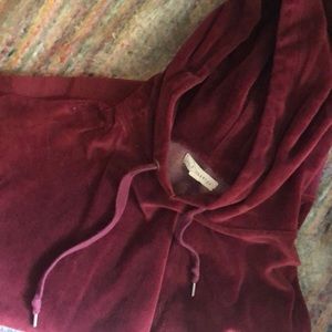 LA Hearts Velvet Hoodie